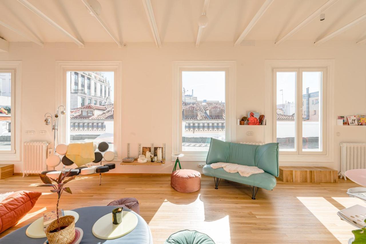 Appartement Pop-Zen Penthouse Madrid Extérieur photo